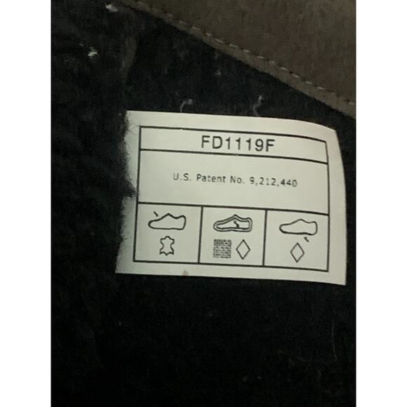 UGG Boots Women's 9 ZIA Moto Combat Waterproof Leather Buckle Gray - Picture 8 of 8